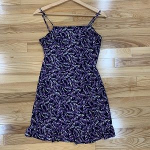 Lulus floral print mini dress